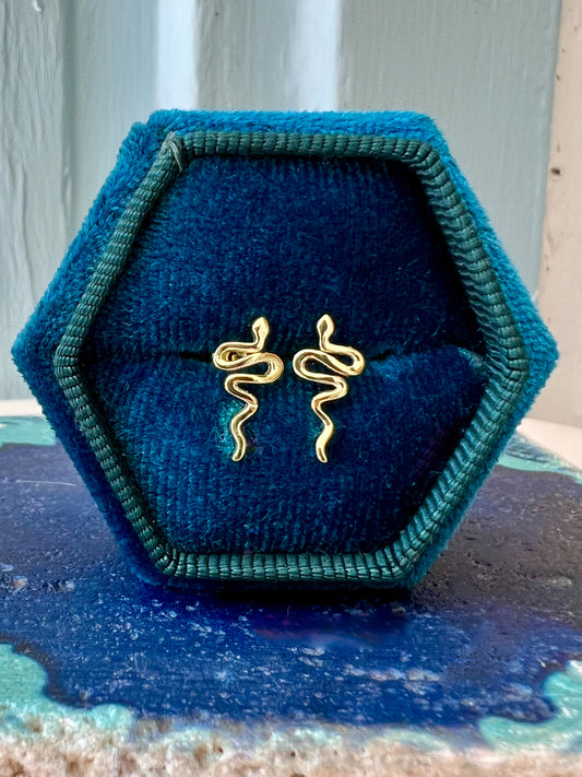 Mini Charmed Earrings (Gold)