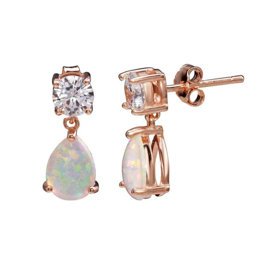Opal Drop Earrings