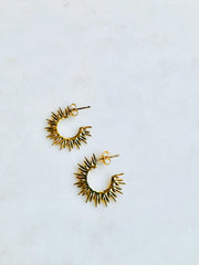 Mini Sunburst Earrings