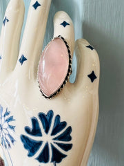 Rose Quartz Ring
