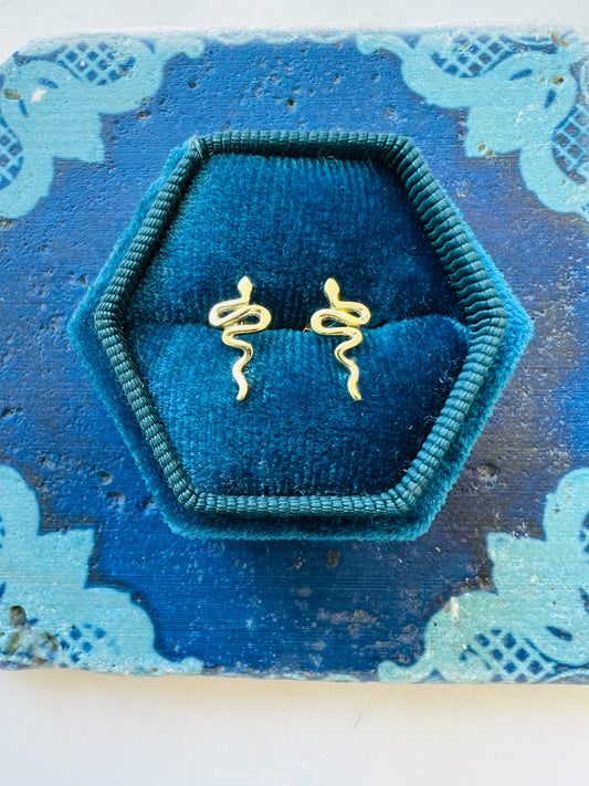 Mini Charmed Earrings (Gold)