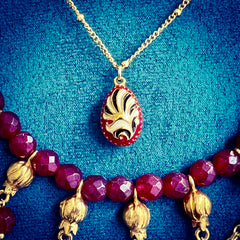 Faberge Flameburst Pendant