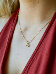 Mini Turquoise Evil Eye