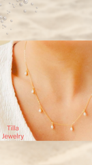 Dewdrop Pearl Necklace