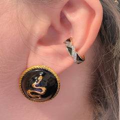 Black&Gold Ear Cuff