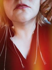 Long Statement Earrings