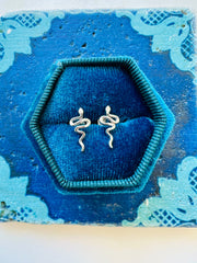 Mini Charmed Earrings (Silver)