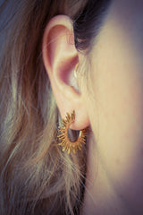 Mini Sunburst Earrings