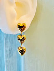 Golden Amore Earrings