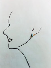 Blue Sparkle Earrings