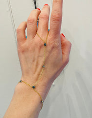 Eye Love Myself Ring Bracelet