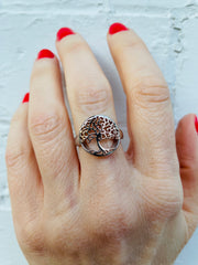 Tree of Life Ring (Two-Toned)