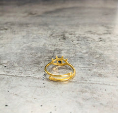 Gold Evil Eye Ring