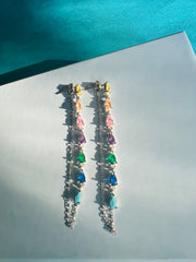 Spectra Earrings (Silver)