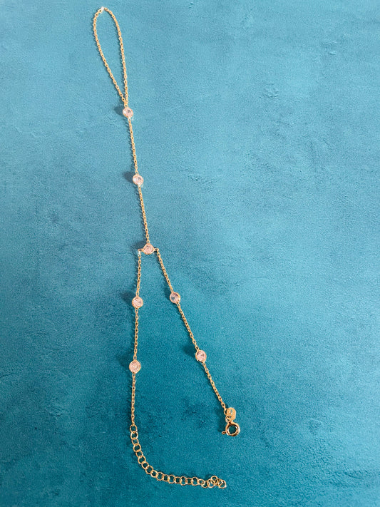 Moondrops Ring Bracelet (Gold)