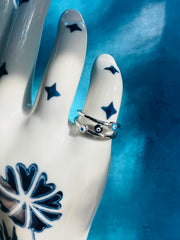 Trio Evil Eye Ring
