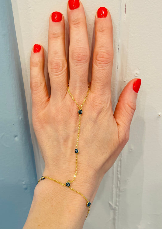 Eye Love Myself Ring Bracelet