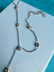 Moondrops Ring Bracelet (Silver)