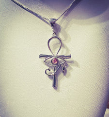 Ankh Necklace (Silver)