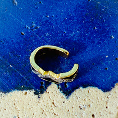 Black&Gold Ear Cuff