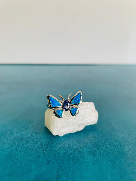 Blue Wings Ring