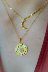 She Speaks To The Moon Necklace