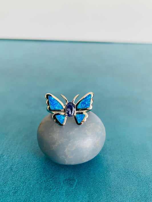 Blue Wings Ring