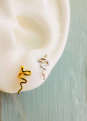 Mini Charmed Earrings (Silver)