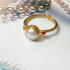 Elegant Pearl Ring