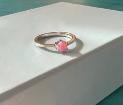 I Heart Pink Ring