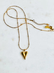 Heart of Gold Necklace