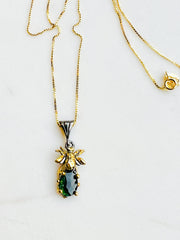 Tourmaline Buzz Necklace