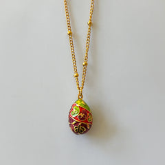 Faberge Pendant Necklace