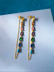 Spectra Earrings (Gold)