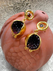 Pomegranate Artisan Earrings