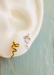 Mini Charmed Earrings (Gold)