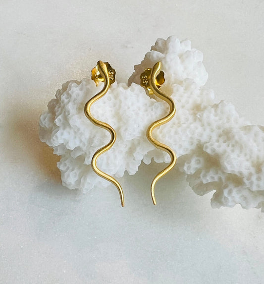 Chic Serpent Earrings