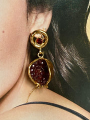 Pomegranate Artisan Earrings