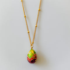 Faberge Pendant Necklace