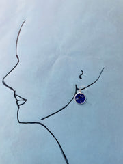 Starry Night Murano Earrings