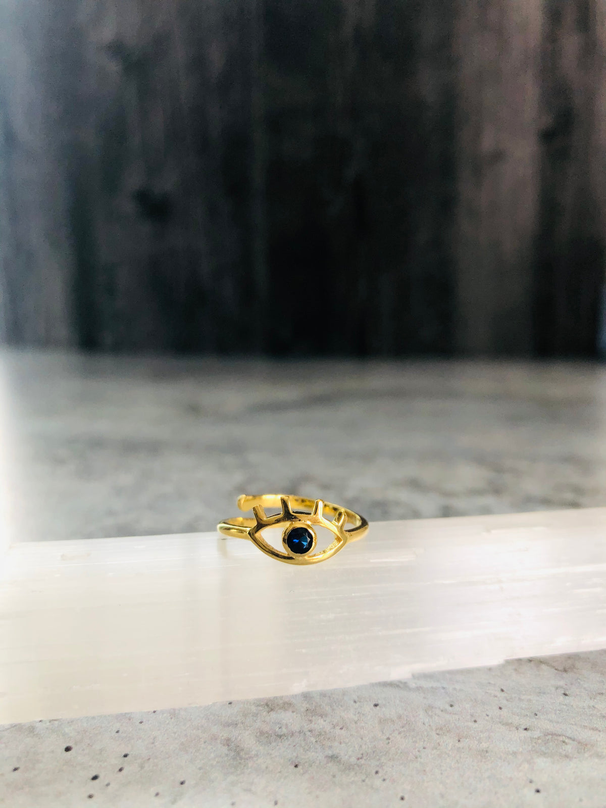 Evil Eye Ring (Gold)