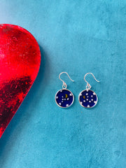 Starry Night Murano Earrings