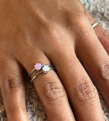 I Heart Pink Ring